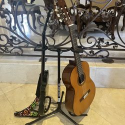 Electric And Acoustic Guitar 