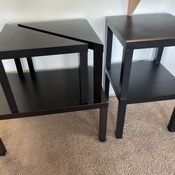 Ikea Malm Tables Lot