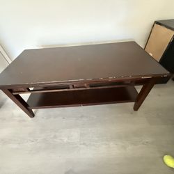 Wood Coffee Table 