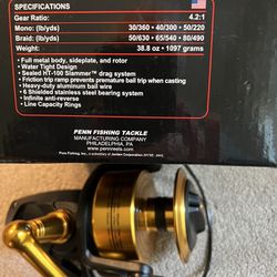 PENN Spinfisher V SSV 9500 for Sale in Vaughn, WA - OfferUp