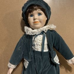 Victorian Porcelain Male Doll