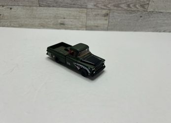 M2 Machines Green ‘1959 Chevrolet Pickup Truck Shark Mouth • Die Cast Metal • Made in China