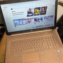 Hp 17by Intel Corei3 8gen 8gb Ram 256gb SSD Win 10 