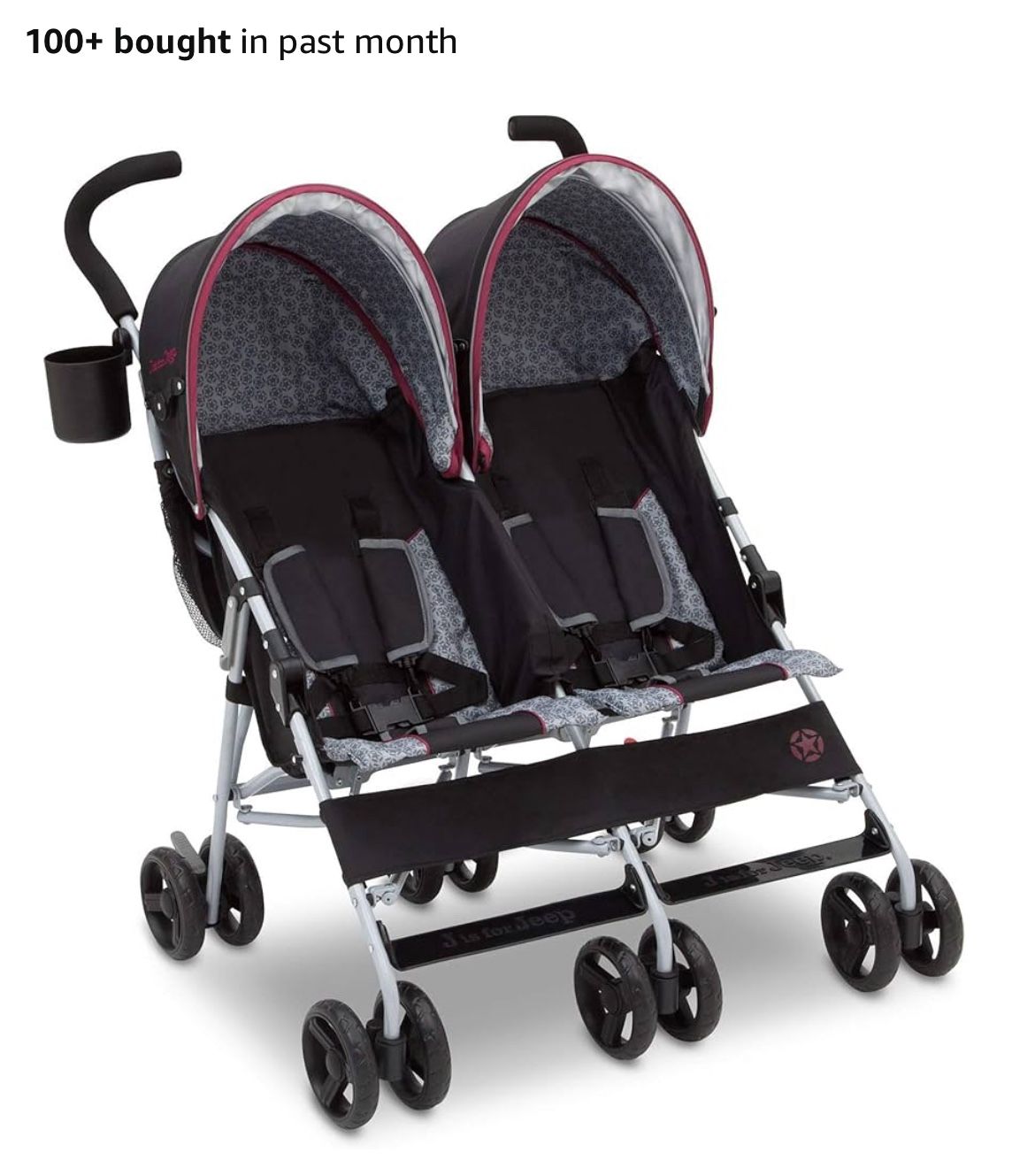 Jeep Scout Double Stroller
