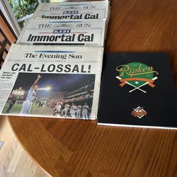 Cal Ripken memorabilia 