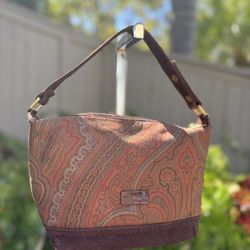 Vintage Etro Paisley Mini Shoulder Bag – Italian Designer