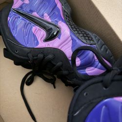 Foam posits, purple camo