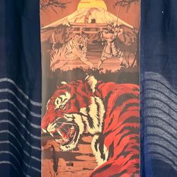 Samurai Spirit With Ferocity Tiger