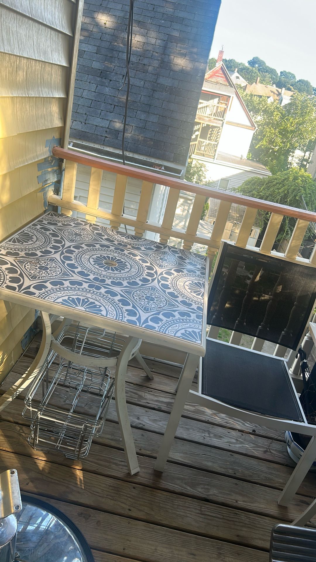 Outdoor Table And 4 Chairs