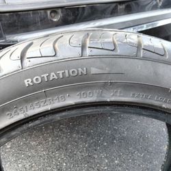 One Use Tires 245/45 zr 18 100 W