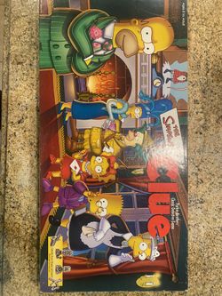 Simpsons Clue Board Game