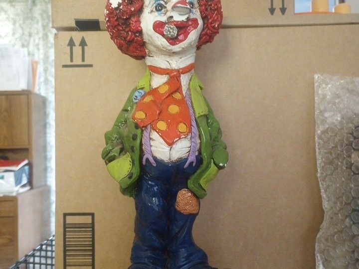 Clown Statue 