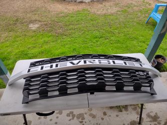 Front Grille For 2020 Chevy Silverado 1500