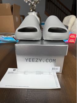 YZY YS-01 Gray Slide Size 6m/7w Brand New