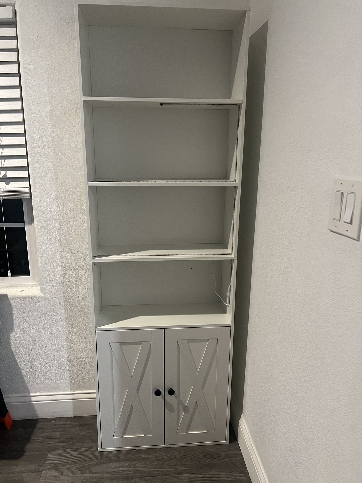 Farm style Shelve White