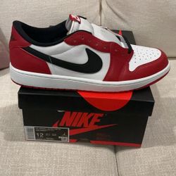 nike air jordan retro 1 low chicago 2025 size 12