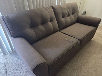 Ashley Gray 3-Seater Sofa / Couch – $350 OBO