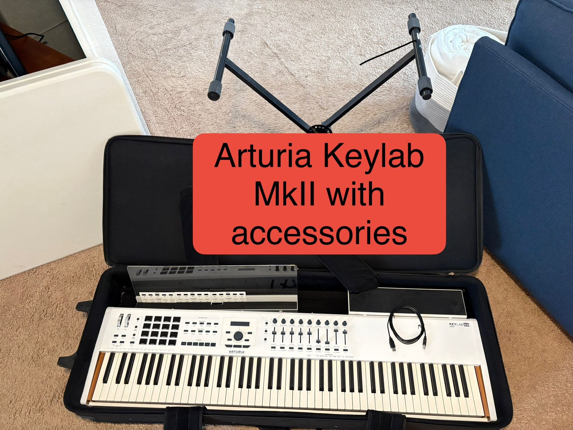 Arturia KeyLab MkII 88 Key USB MIDI Keyboard Controller