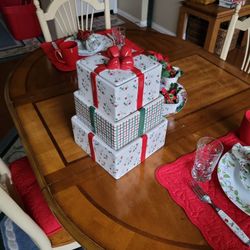 Large Ceramic Jar Christmas