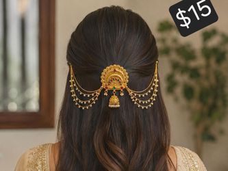Indian Fashion Hair Brooch