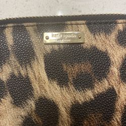 Kate Spade Leopard Wristlet