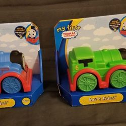 Rev ‘N Ride Thomas & Friends My First Train 2 Pack Young Kids 18m+ Soft Toy