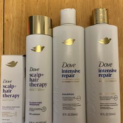 Dove shampoo conditioner bundle LOT OF 4