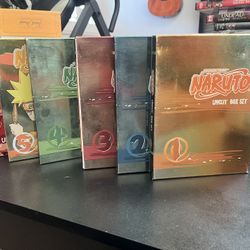 Naruto DVDs--Uncut Box Sets--1-6