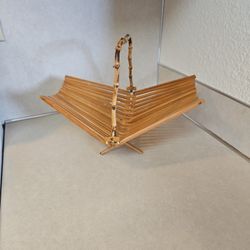 Mid Century Folding Fruit Basket 