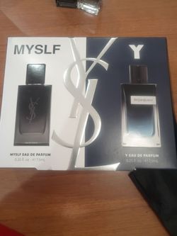 Authenthic Yves Saint Laurent fragrance sample set, featuring MYSLF and Y Eau de Parfum. Each bottle contains7.5 millilitersor0.25 fluid ounces