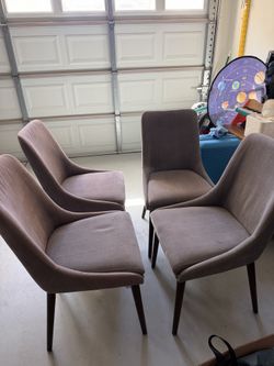 4 dining chairs