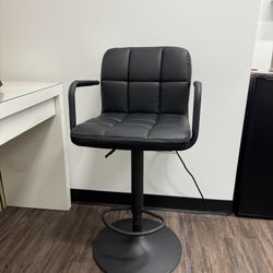 Black Bar Stool