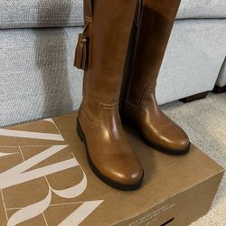 zara brown boots- girl size 12