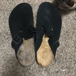 Womens Black 10-10.5 Birkenstock Clog