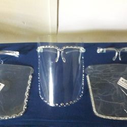 Embellished Face Shields