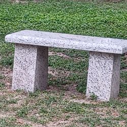 CEMENTERY BENCH