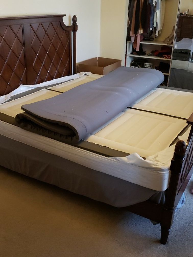 Cal King Sleep Number Bed With Frame for Sale in Las Vegas, NV OfferUp