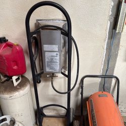 Cart Heater With Propane Tank