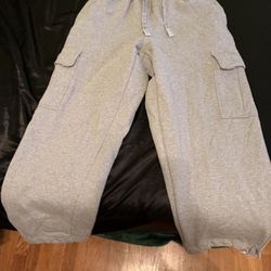 Pro Club - Grey Sweatpants Large