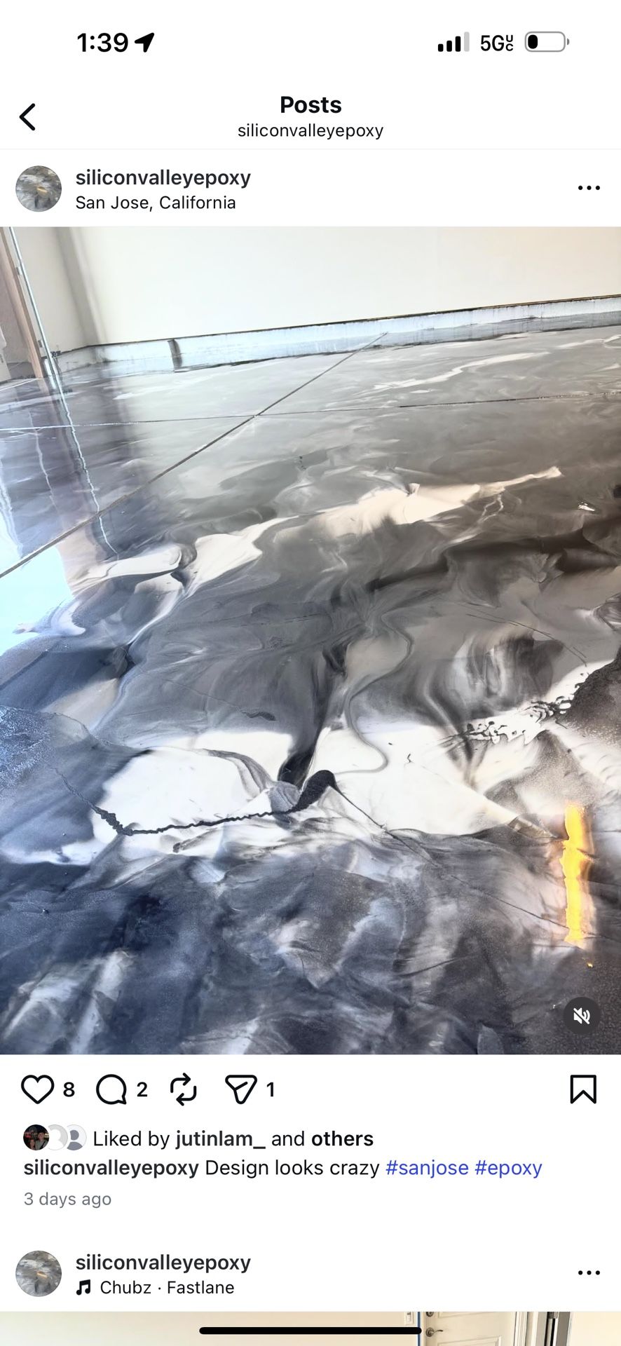 Luxury Metallic Epoxy