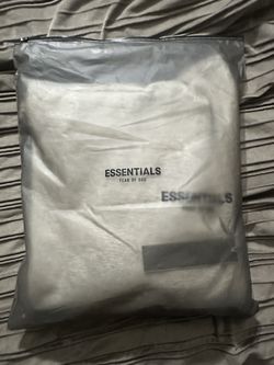 Essentials hoodie light oat ❗️ Authentic ‼️