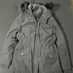 UGG Black Parka Jacket – Size XL