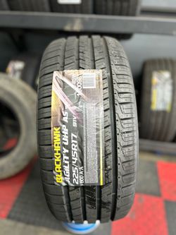 225-45R17 blackhawk new tires🛞