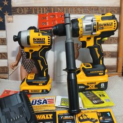 NEW DEWALT 20V BRUSHLESS DRILLS KIT 