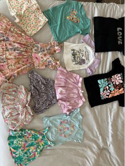 Girls summer clothes $6