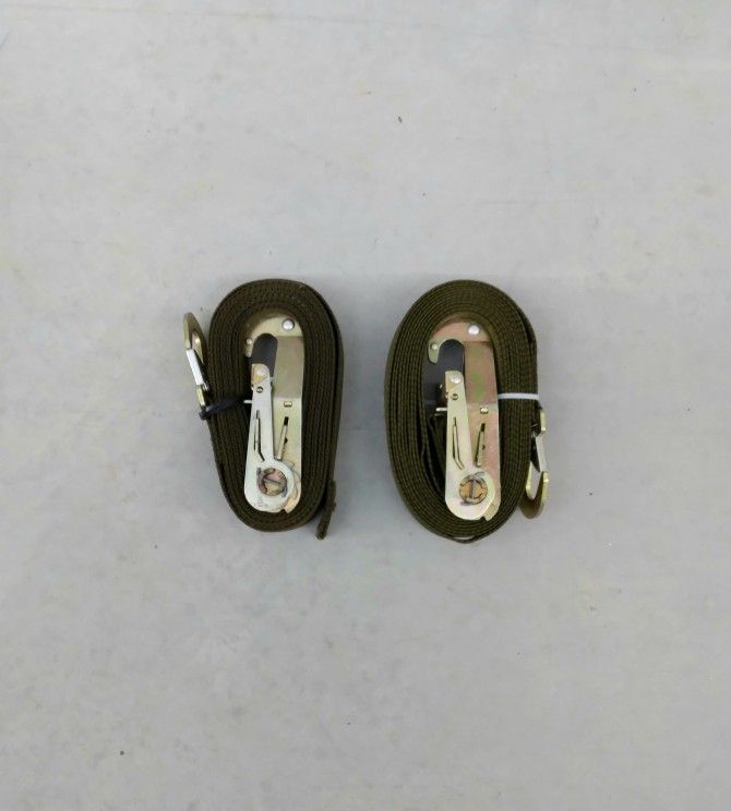 Vintage U.S. Military 20' Aerial Cargo Ratchet Straps
