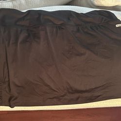 Black Tennis Skirt With Shorts Underneath 