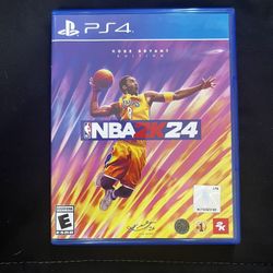 PS4 Disc Game “NBA 2k24”