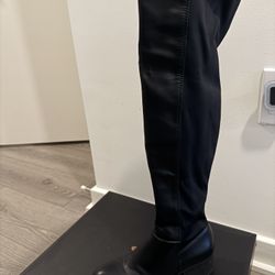 Over The Knee Black Boots, Size 7M