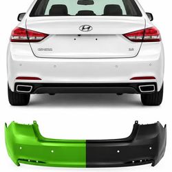 2017-2020 Hyundai Genesis - Painted Rear Bumper